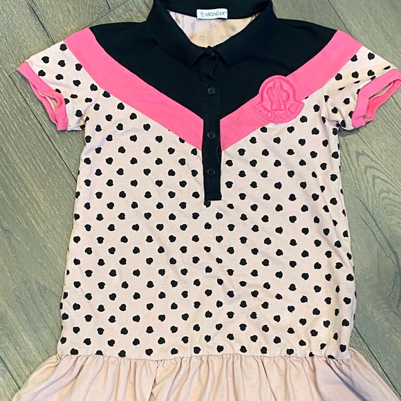 Girls Moncler Dress - size 8.  Great cond/small! - Picture 1 of 5